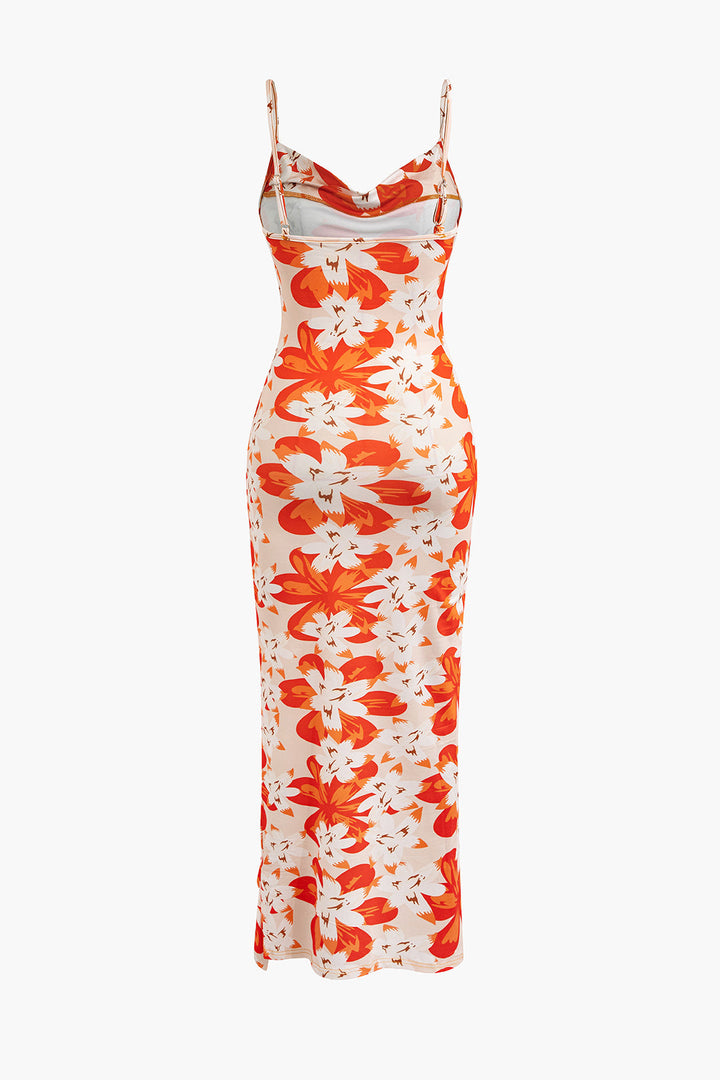 Melphia - Fiesta Floral Korsaj Detaylı Elbise - melphia.com.tr