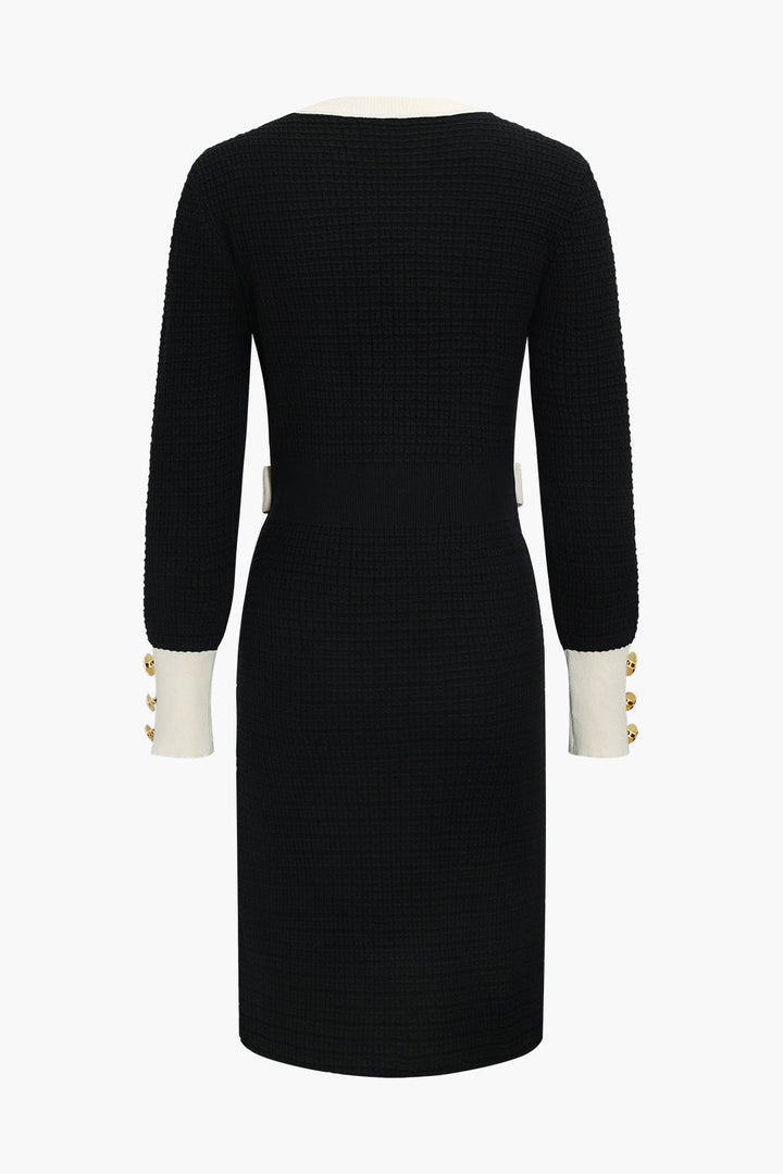 Melphia - Imperial Elegance Tweed Elbise - melphia.com.tr